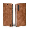 Produktbild: Handy Hülle für Samsung Galaxy A50 Handyhülle Klapp Magnet Case Hellbraun