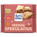 Produktbild: Ritter Sport Weiße Spekulatius 100 g Wintersorte Crunch Schoko (34,90 EUR/KG)