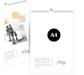 Produktbild: heaven+paper Familienkalender Fotokalender DIN A4 SIMPLICITY immerwährend, Premium Wandkalender, Hergestellt in Deutschland