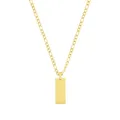 Produktbild: JOOP! Kette mit Anhänger Edelstahl Unisex Damen Herren Halsschmuck, 60 cm, Gold, Kommt in Schmuck Geschenk Box, 2035895