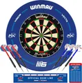 Produktbild: Winmau Blade 6 PDC-Set inkl. Dartboard, Surround, 6 Pfeile, Abwurflinie PDC 5310