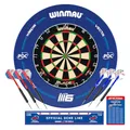 Produktbild: WINMAU PDC Blade 6 Steeldartscheibe Surround-Set - Professionelles Dartzubehör - Enthält Blade 6 Dartscheibe, Dart Surround, 2 Sätze Von Präzision Steeldart Und Mehr