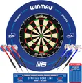 Produktbild: Winmau Blade 6 Dartscheibe PDC Surround Set Steeldarts Abwurflinie Starter Pack