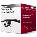 Produktbild: Für Toyota Landcruiser Typ J15 (Brink) Anhängerkupplung horizontal abnehmbar neu