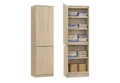 Produktbild: Home Collective Kleiderschrank Garderobenschrank Mehrzweckschrank Schrank platzsparend & vielseitig (50x40x180,5 cm (BxTxH), ideal für Schlafzimmer Flur & Arbeitszimmer) mit 2 Türig & 5 Einlegeböden in sonoma