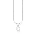 Produktbild: THOMAS SABO Halskette Buchstabe C 925 Sterling Silber mit Zirkonia KE2242-051-14