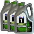 Produktbild: 3x5 Liter  Mobil 1 ESP X4  0W-40  Motoröl 0W40 Porsche C40 / A40  Fiat MB 229.52