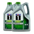 Produktbild: MOBIL 1 ESP X4 0W-40 Motoröl Porsche A40, C40, VW 511 00, MB 229.51, 2x5 Liter
