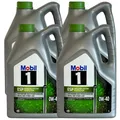 Produktbild: 4x5 Liter  Mobil 1 ESP X4  0W-40  Motoröl 0W40 Porsche C40 / A40  Fiat MB 229.52