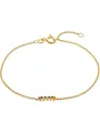 Produktbild: CHRIST Goldarmband CHRIST Damen-Armband 375er Gelbgold 1 Turmalin, modern