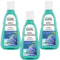 Produktbild: 3x 250ml Guhl Anti- Schuppen Shampoo bei juckender Kopfhaut Blaue Malve mit Zink