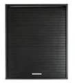 Produktbild: SIMMOB Rollladenschrank Küchenschrank, höhenverstellbare Böden, Schwarz, 72x60x35 cm