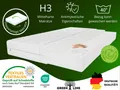 Produktbild: Latexmatratze Memory 120x200 cm, Höhe 11 cm, Härtegrad H3, Farbe: Aloe Vera, inkl. Bezug