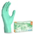 Produktbild: ARNOMED Nitril Peppermint Green Einmalhandschuhe, puderfrei, grün 386-L , 1 Packung = 100 Stück, Größe L