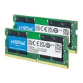 Produktbild: Crucial DDR4 RAM 32GB Kit (2x16GB) 3200MHz SODIMM CL22, Arbeitsspeicher für Laptop/Notebook, Mini PC (auch 2933MHz / 2666MHz) - CT2K16G4SFRA32A