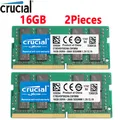 Produktbild: Crucial DDR4 32GB KIT 2 x 16GB 2666 MHz PC4-21300 SODIMM 260-Pin Laptop Memory