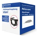 Produktbild: G.D.W. Anhängerkupplung starr für NISSAN Qashqai I Typ J10/JJ10E AHK