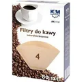 Produktbild: K & M Coffee filtres, size 4, 80 AK 114 (NAD390 970000080)