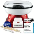 Produktbild: GOURMETmaxx Zuckerwatte-Maschine 500W rot/weiß - Rot/Weiß