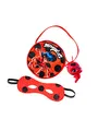 Produktbild: Rubies Marienkäfer-Masken-Set für Mädchen, Mini-Tasche und Augenmaske, offizielle Miraculous Ladybug für Karneval, Halloween, Geburtstag und Weihnachten