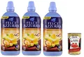 Produktbild: Felce Azzurra Weichspüler Argan & Vanille, 3x900ml, intensiver Duft+Polpa