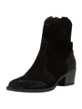 Produktbild: Tamaris Damen Boots mit Absatz Leder Blockabsatz; BLACK COMB/schwarz; 36 EU
