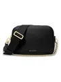 Produktbild: Michael Kors Leder-Umhängetasche in Schwarz - (B)19 x (H)12 x (T)8 cm, Damen