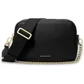 Produktbild: Michael Kors Leder-Umhängetasche in Schwarz - (B)19 x (H)12 x (T)8 cm