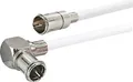 Produktbild: Schwaiger Sat/Modem Anschlusskabel mit f-Quick Winkelstecker