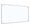 Produktbild: vidaXL Küchenrückwand Küchenrückwand Transparent 9050 cm Hartglas Nieschenverkleidung Spritz