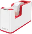 Produktbild: Leitz Klebeband-Abroller Weiß-Rot Rollenbreite (max.): 19mm Rollenlänge (max.) 33m nachfüllbar