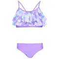 Produktbild: Aquarti Bustier-Bikini Aquarti Mädchen Bikini Set Bustier Bikinislip Zweiteiliger Badeanzug lila 134