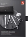 Produktbild: ZWILLING Beauty Classic Inox Maniküre Set 5tlg. in schwarz Maniküre-Set 97437-004-0