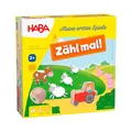 Produktbild: HABA Meine ersten Spiele Zähl mal! – Tierisches Zählspiel für Kinder ab 2 Jahren – Spielerisch Zählen Lernen mit hochwertigen Holzfiguren – 1305878001
