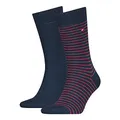 Produktbild: Tommy Hilfiger Small Stripes Herren Socks (2er Pack),tommy original, 47/49