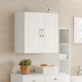 Produktbild: SoBuy Hängeschrank mit zwei Türen,Wandschrank,Badschrank,Küchenschrank,FRG231-W