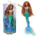 Produktbild: Mattel Disney Arielle Puppe - Die kleine Meerjungfrau, inspiriert vom Film The Little Mermaid, Meerjungfrau Spielzeug, beweglich, Disney Geschenke, Spielzeug ab 3 Jahre, HLX08