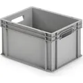 Produktbild: Eurobehälter 40X30X23,5 60Kgt - Weiß