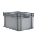 Produktbild: ALUTEC Kunststoffbehälter geschlossen (Inhalt 23 l, Außenmaße (LxBxH) 400 X 300 X 235mm, stapelbar, lebensmittelecht, kälte- und hitzebeständig von -40° bis +80°C, Aufbewahrungskiste) 75040