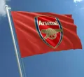 Produktbild: Arsenal FC Groß Fußballverein Mast Flagge Offiziell Afc 5ft X 0.9m