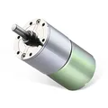 Produktbild: Greartisan DC 12V 550RPM Getriebemotor Hohe Drehmoment Elektrische Mikrodrehzahl Reduktion Getriebemotor Centric Output Welle 37mm Durchmesser Getriebe