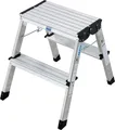 Produktbild: Krause Aluminium Klapptritt MONTO Treppy 2,45 m