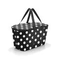 Produktbild: reisenthel coolerbag dots White - Kühltasche aus hochwertigem Polyestergewebe – Ideal für das Picknick, den Einkauf und unterwegs