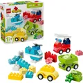 Produktbild: LEGO® Kreative Fahrzeuge (10474), LEGO DUPLO My First Konstruktionsspielsteine, (42 St), Made in Europe