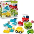 Produktbild: LEGO DUPLO Kreative Fahrzeuge - Lernspielzeug zum Sortieren für Kleinkinder - Autos und Lastwagen - Spielset für Feinmotorik - Geschenk für Baby... - Bronze