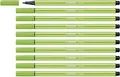 Produktbild: STABILO - Premium-Filzstift - Pen 68-10er Pack - hellgrün