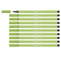 Produktbild: STABILO Marker Filzstifte Pen 68 10 Stück Hellgrün