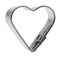 Produktbild: GastroMax Ausstechform Herz Höhe: 75 mm Edelstahl