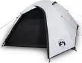 Produktbild: vidaXL Kuppel-Campingzelt 4 Personen Weiß Dunkel Wasserdicht