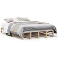 Produktbild: vidaXL Massivholzbett ohne Matratze 140x200 cm Kiefernholz2106398